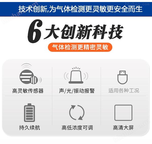 一氧化碳便攜式氣體檢測報警儀特點(diǎn)