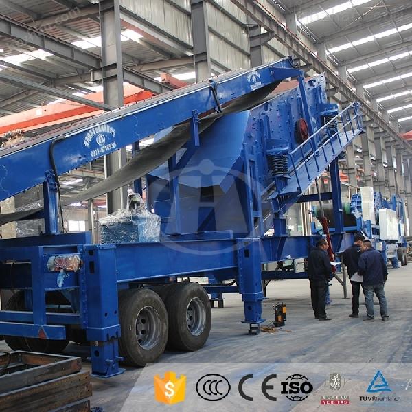大型移動(dòng)式石子破碎機