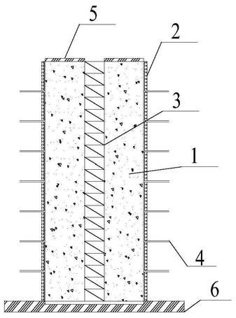 礦用反應型高分子材料注漿后與煤巖混合體的特性連續測定方法及裝置