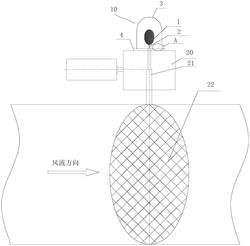 用于主通風(fēng)機蝶閥的開(kāi)合度指示裝置