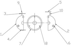 輔助測試軌道客車(chē)空調機組通風(fēng)機動(dòng)平衡的裝置