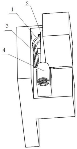 軋機彎輥系統液壓管路結構