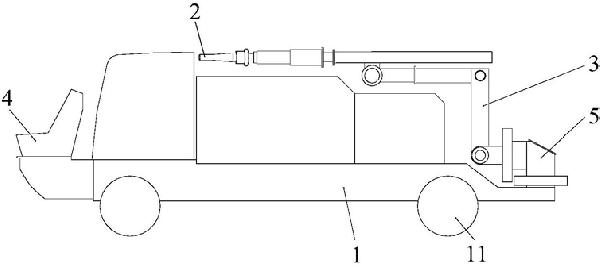 礦用混凝土噴射臺車(chē)