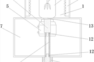 高真空中頻感應加熱熔煉垂直凝固連續鑄造裝置