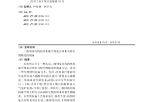 三維網(wǎng)絡(luò )結構的納米碳纖維復合納米雙相生物陶瓷的制備