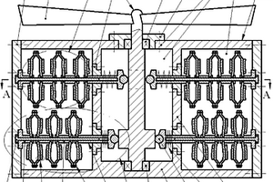 盤(pán)凸輪激勵和限位的大功率旋轉式壓電風(fēng)力發(fā)電機