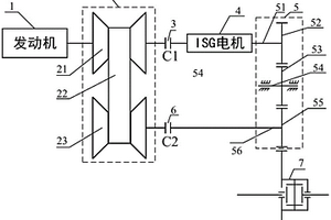 基于CVT的單電機插電式混合動(dòng)力系統