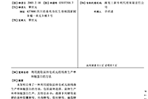 利用提取甾體皂甙元的殘渣生產(chǎn)單細胞蛋白的方法