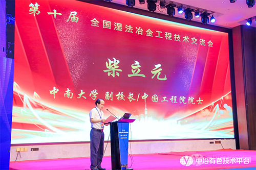 中南大學(xué)副校長(cháng)、中國工程院院士柴立元教授