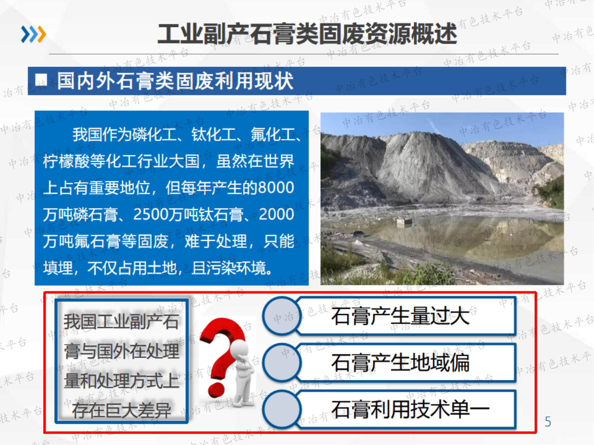 工業石膏資源化綜合利用新技術開發及應用