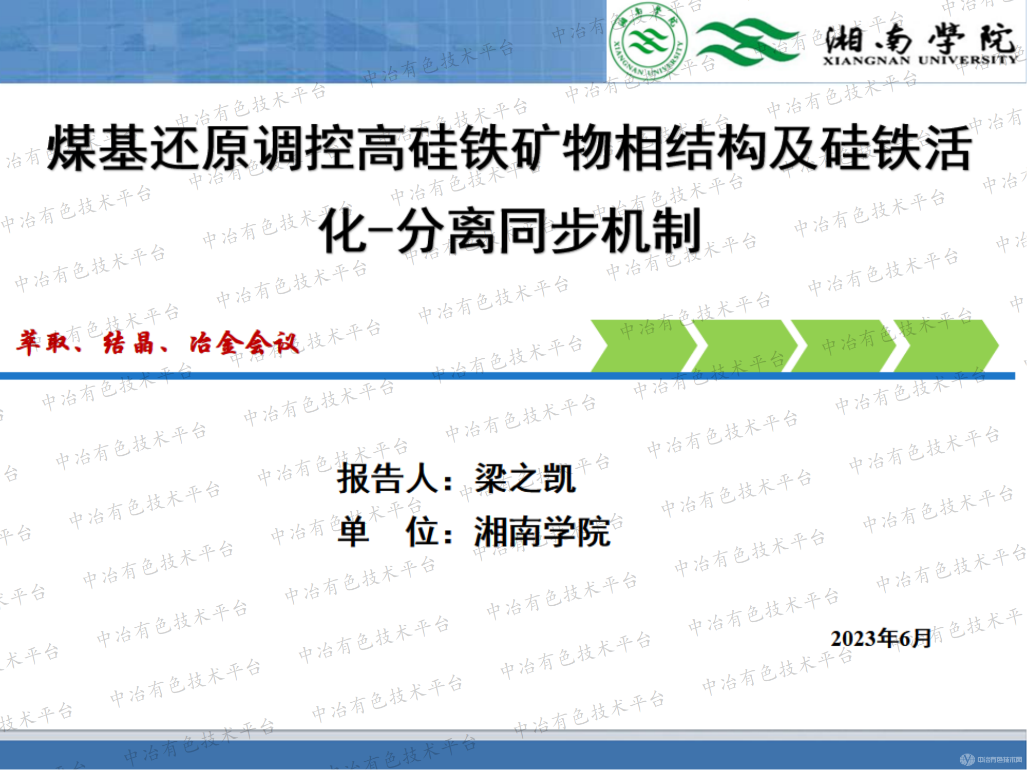 煤基還原調控高硅鐵礦物相結構及硅鐵活化-分離同步機制