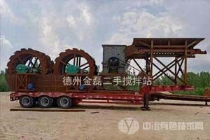 出售精品移動(dòng)洗砂機,安裝少用