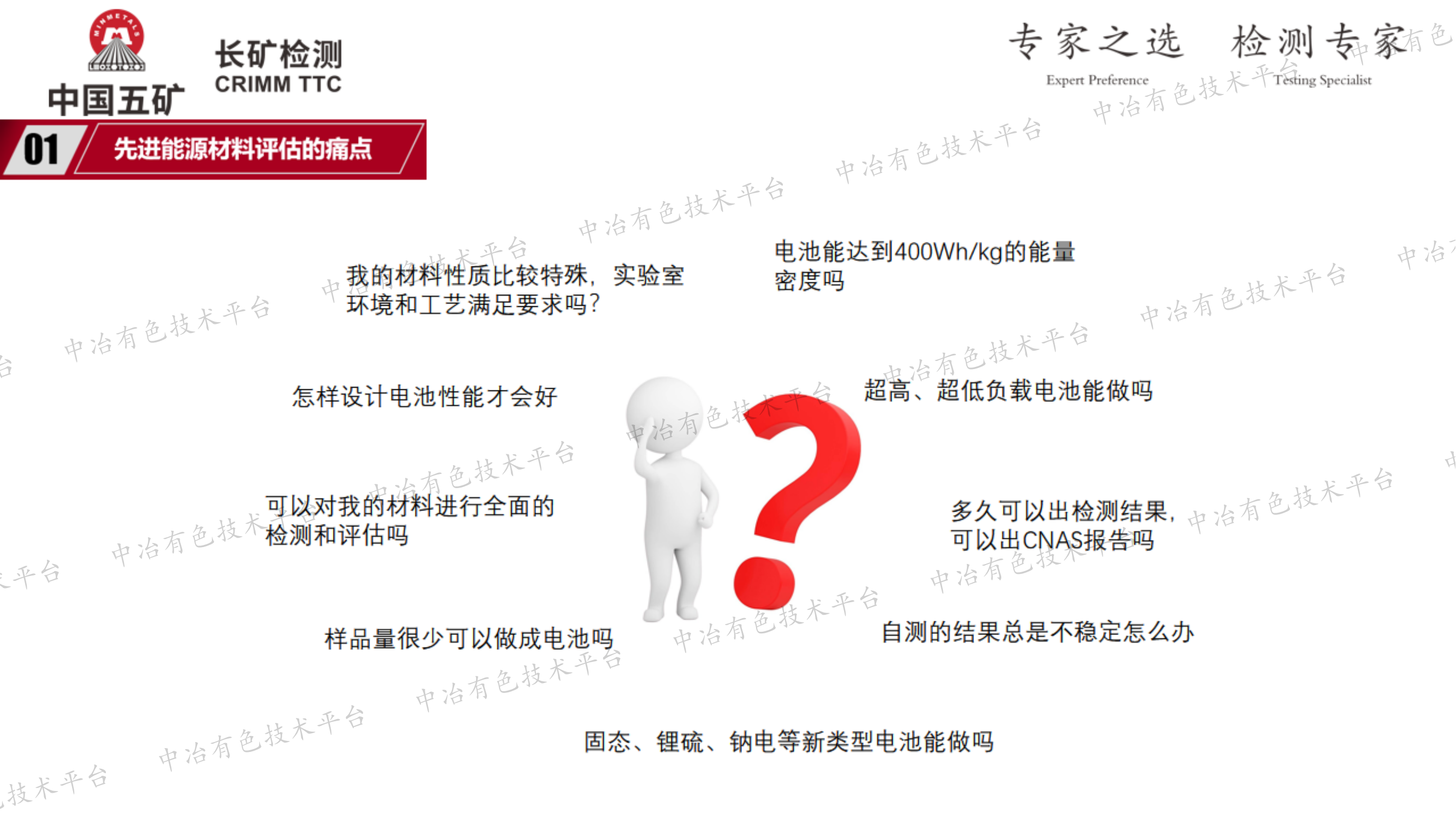 先進(jìn)能源材料一站式評測整體解決方案