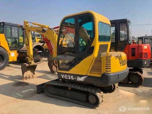出售玉柴35挖機 市政工程用小挖機 車(chē)況如圖 全國發(fā)貨