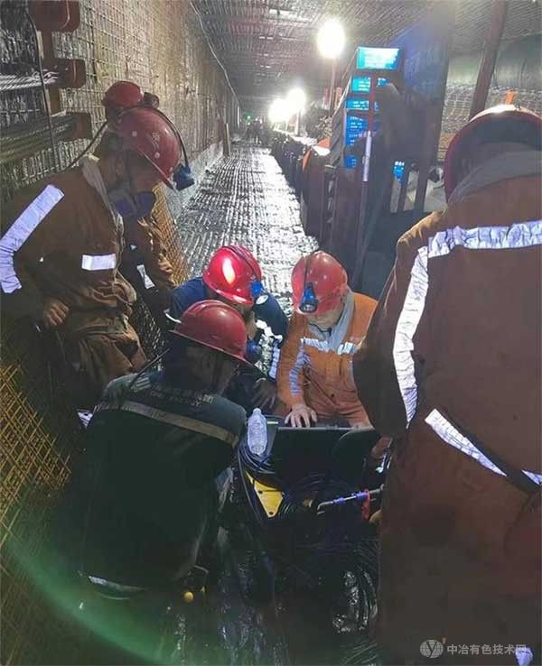 同度物探復頻電導超前探水技術(shù)在巴基斯坦水電站的應用