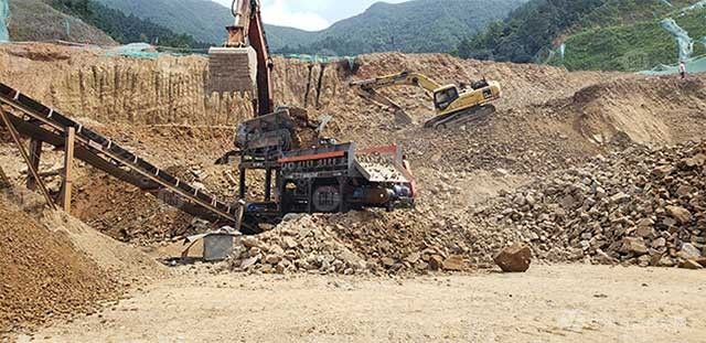 移動(dòng)式泥石分離機