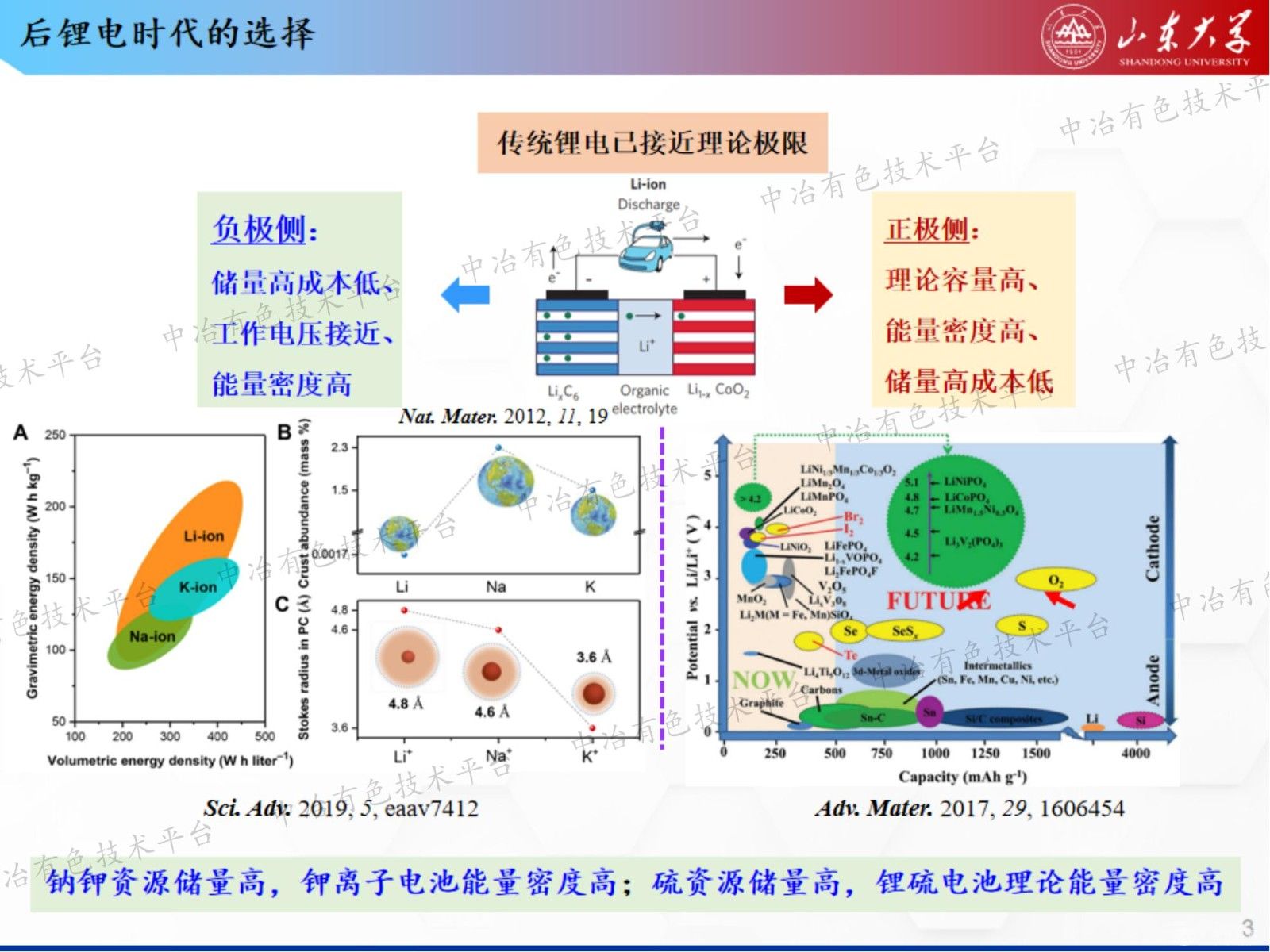 堿金屬離子二次電池電極材料的結構設計及界面優(yōu)化