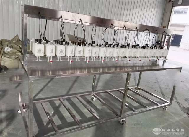 銣銫分離實(shí)驗萃取槽